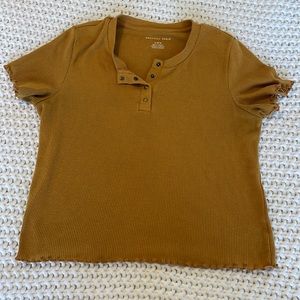 American eagle crop shirt